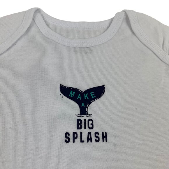 Big Splash 3 pieces Set Short/T-Shirt/Bodysuit Boys Kids Green/White 18 months - Picture 7 of 12